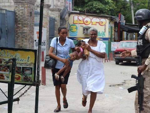 Women, children, pregnant women, old people gassed