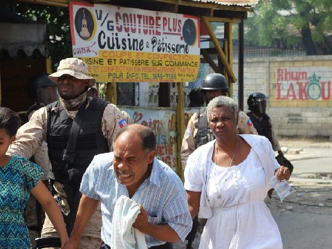 Women, children, pregnant women, old people gassed