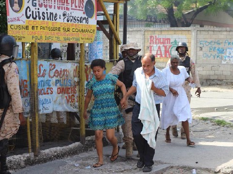 Women, children, pregnant women, old people gassed